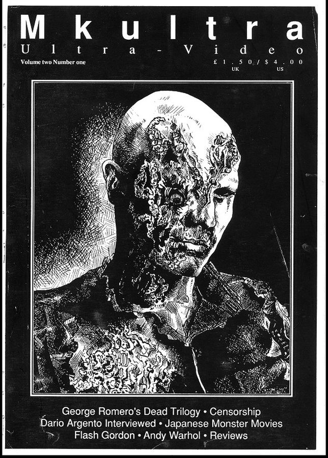 MKULTRA magazine side cover Issue 5  Vol 2 #1 Summer 1991
