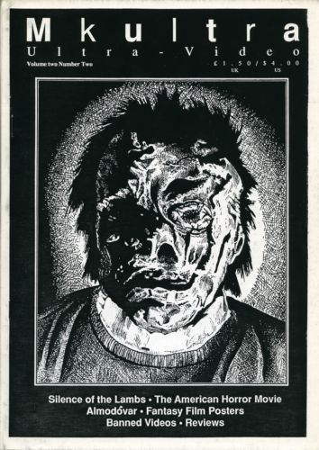 MKULTRA magazine side cover Issue 6  Vol 2 #2  1991