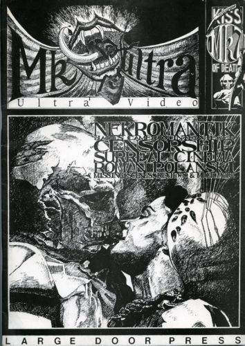 MKULTRA magazine side cover Issue 7  1992