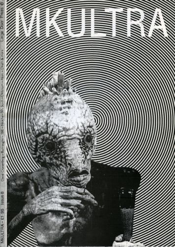 MKULTRA magazine side cover Issue 8 July 1992