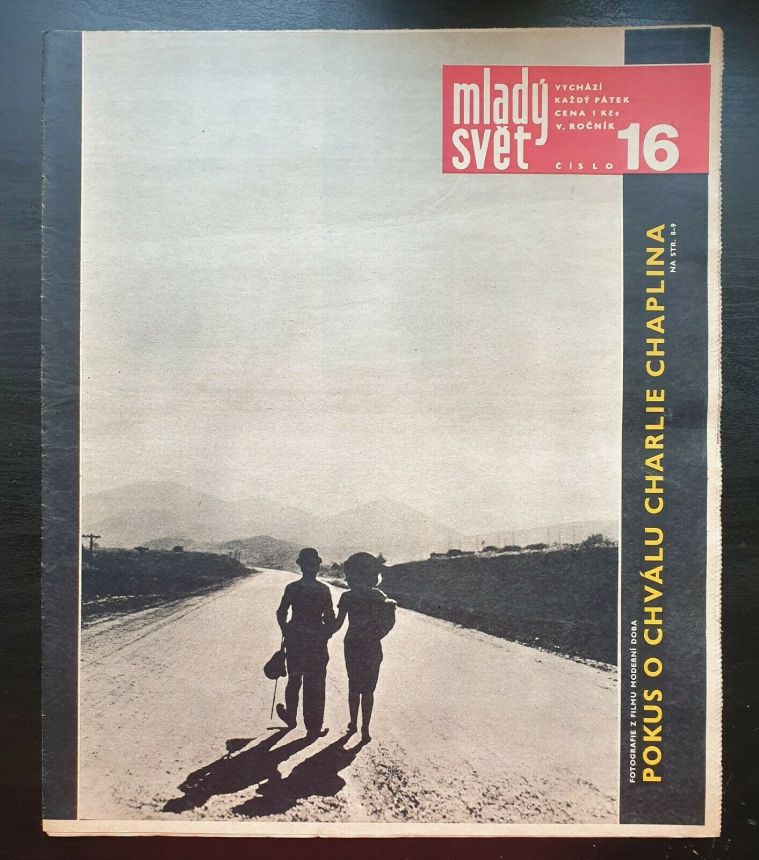 MLADY SVET magazine side cover Issue 16   1964