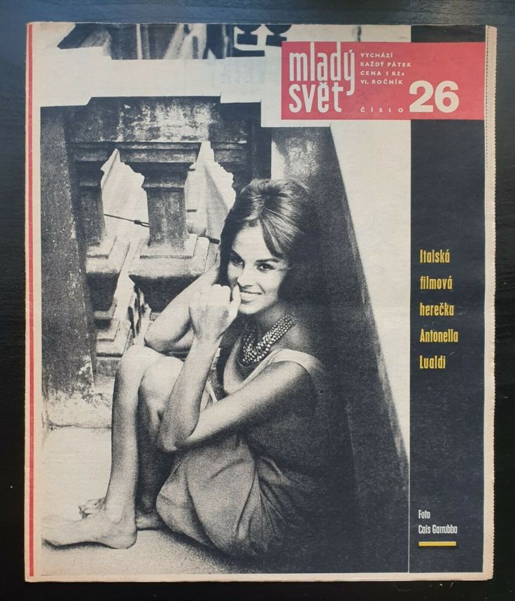 MLADY SVET magazine side cover Issue 26   1964