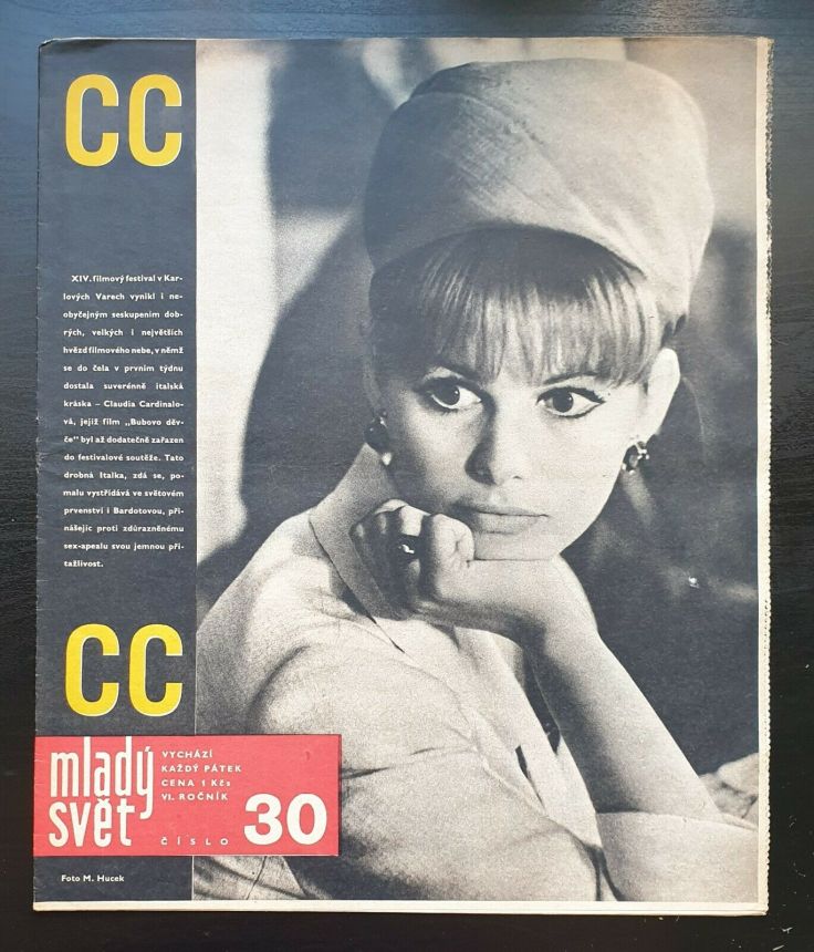 MLADY SVET magazine side cover Issue 30   1964