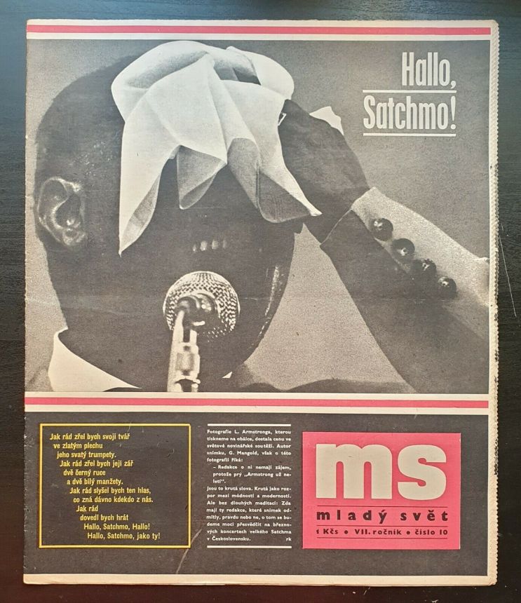 MLADY SVET magazine side cover Issue 10   1965