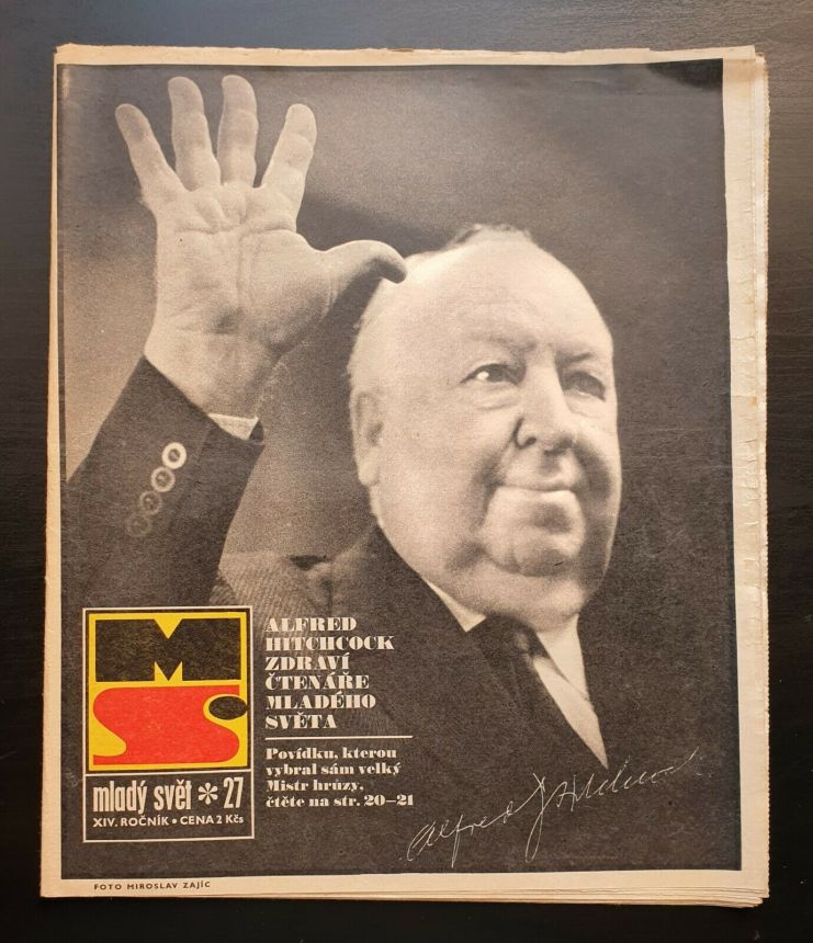 MLADY SVET magazine side cover Issue 27   1972