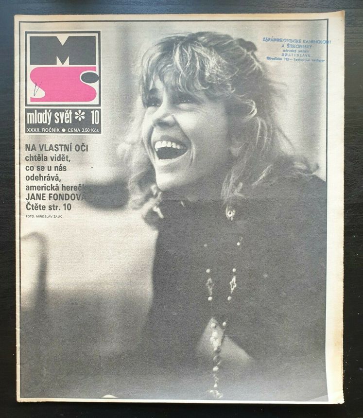 MLADY SVET magazine side cover Issue 10   1990