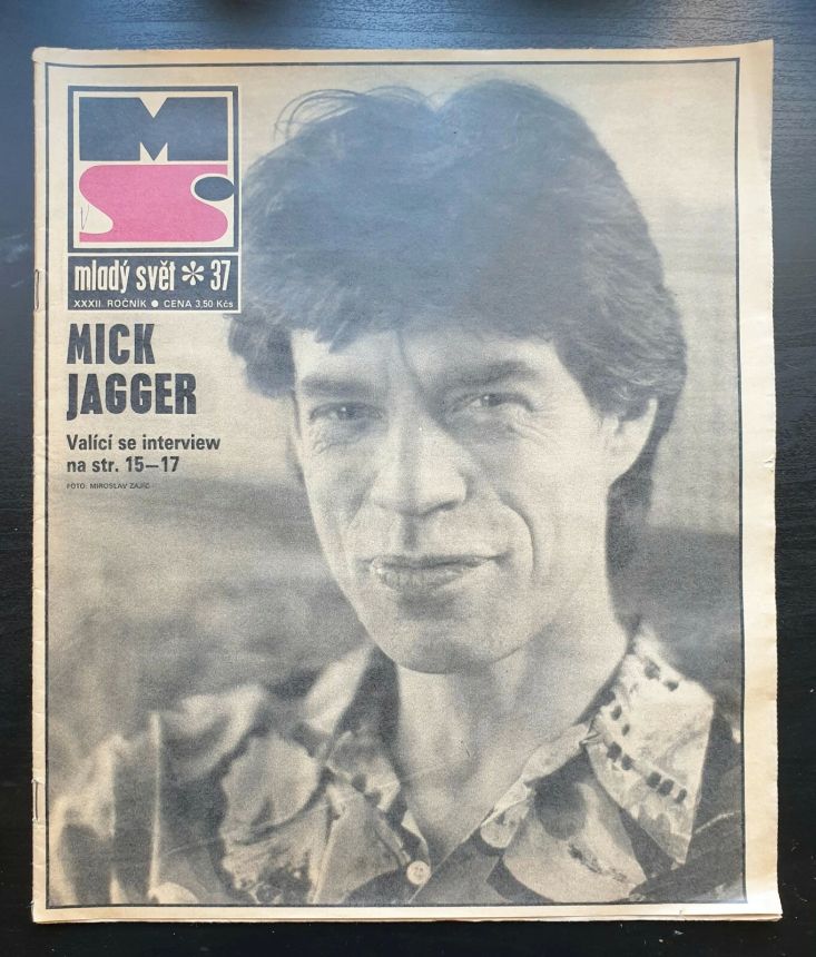 MLADY SVET magazine side cover Issue 37   1990