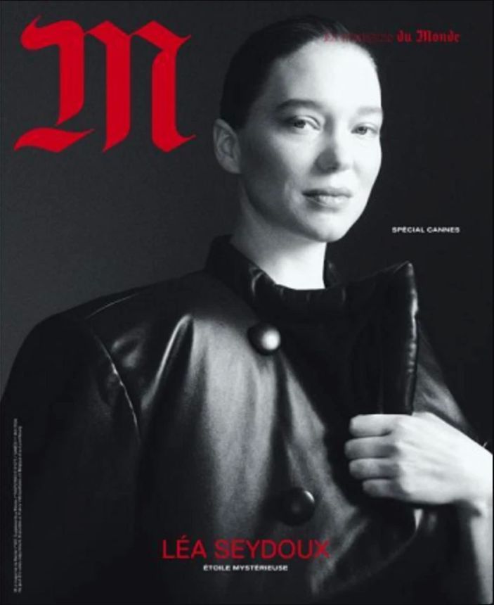 M LE MAGAZINE DU MONDE magazine side cover  May 2024