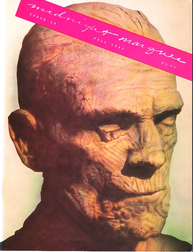 MIDNIGHT MARQUEE magazine side cover Issue 39 Fall 1989