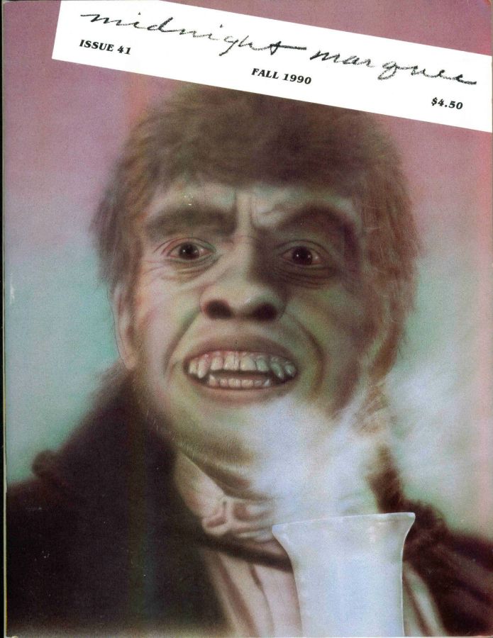 MIDNIGHT MARQUEE magazine side cover Issue 41  1990