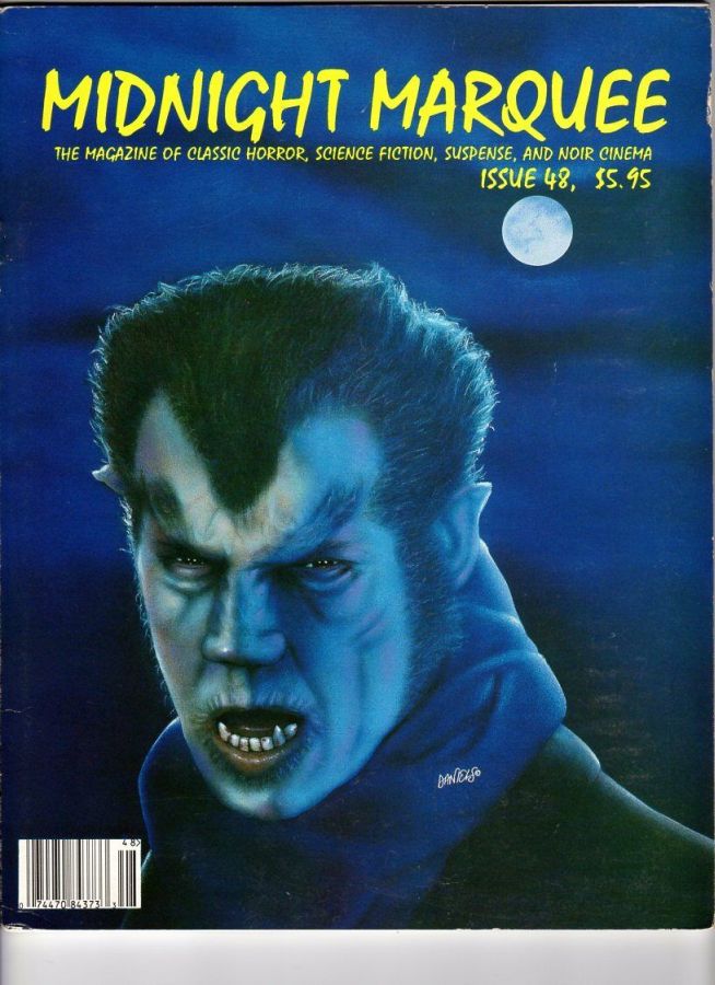 MIDNIGHT MARQUEE magazine side cover Issue 48  1995