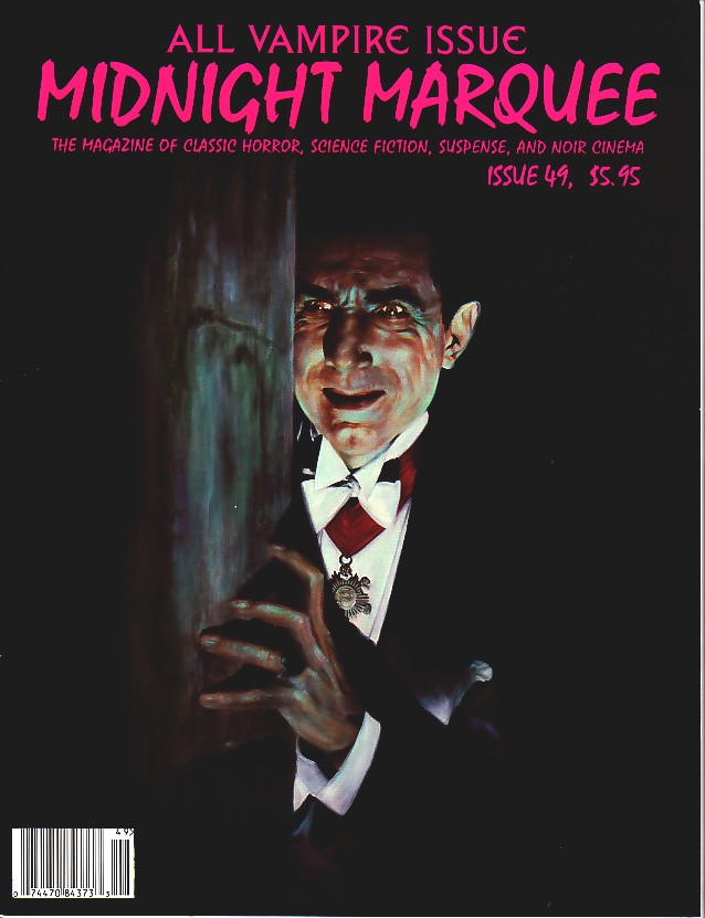 MIDNIGHT MARQUEE magazine side cover Issue 49  1995