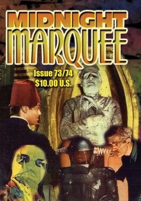 MIDNIGHT MARQUEE magazine side cover Issue 73/74 March 2006