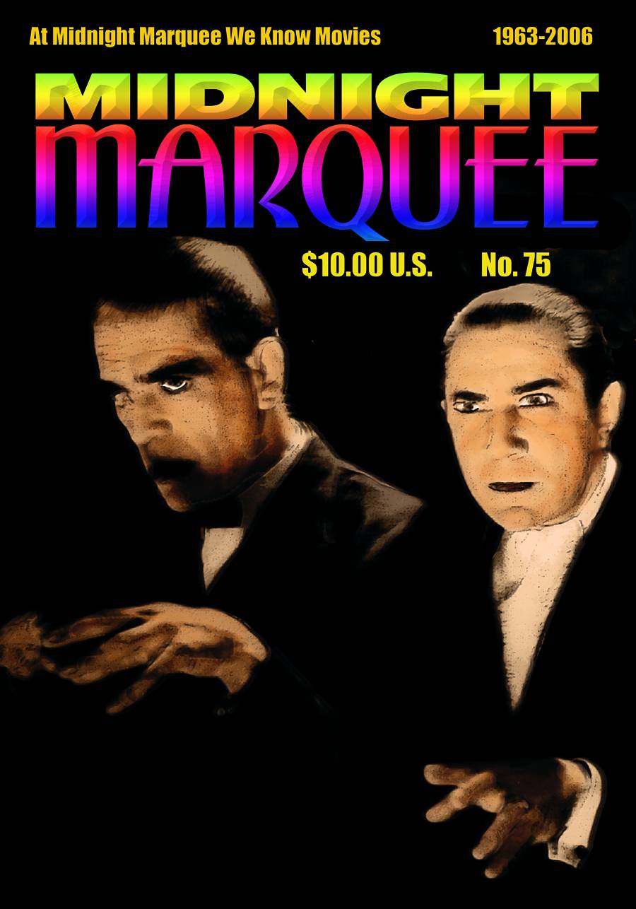 MIDNIGHT MARQUEE magazine side cover Issue 75  2007