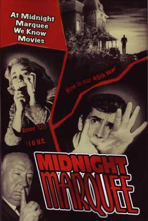 MIDNIGHT MARQUEE magazine side cover Issue 76 May/June/July 2009