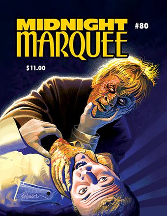 MIDNIGHT MARQUEE magazine side cover Issue 80  Book  April 2018