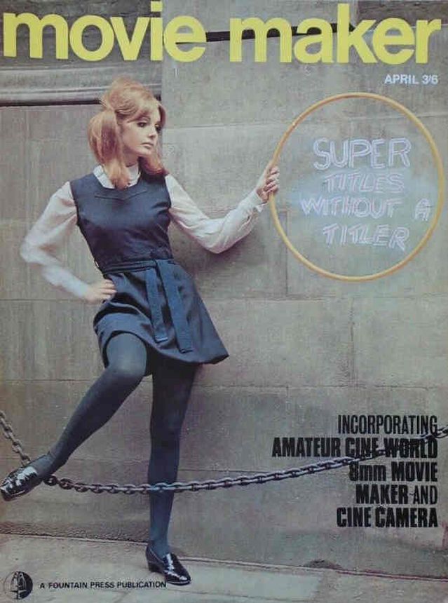MOVIE MAKER (UK) magazine side cover Issue 2 April 1967