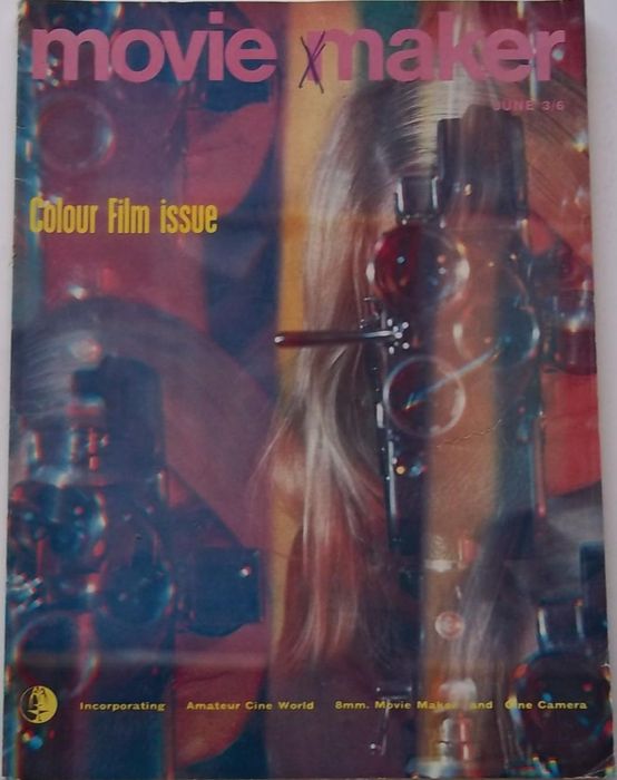 MOVIE MAKER (UK) magazine side cover Issue 4  Vol 1 # 4 June 1967