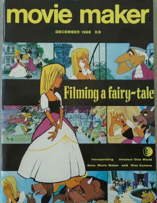 MOVIE MAKER (UK) magazine side cover December 1968
