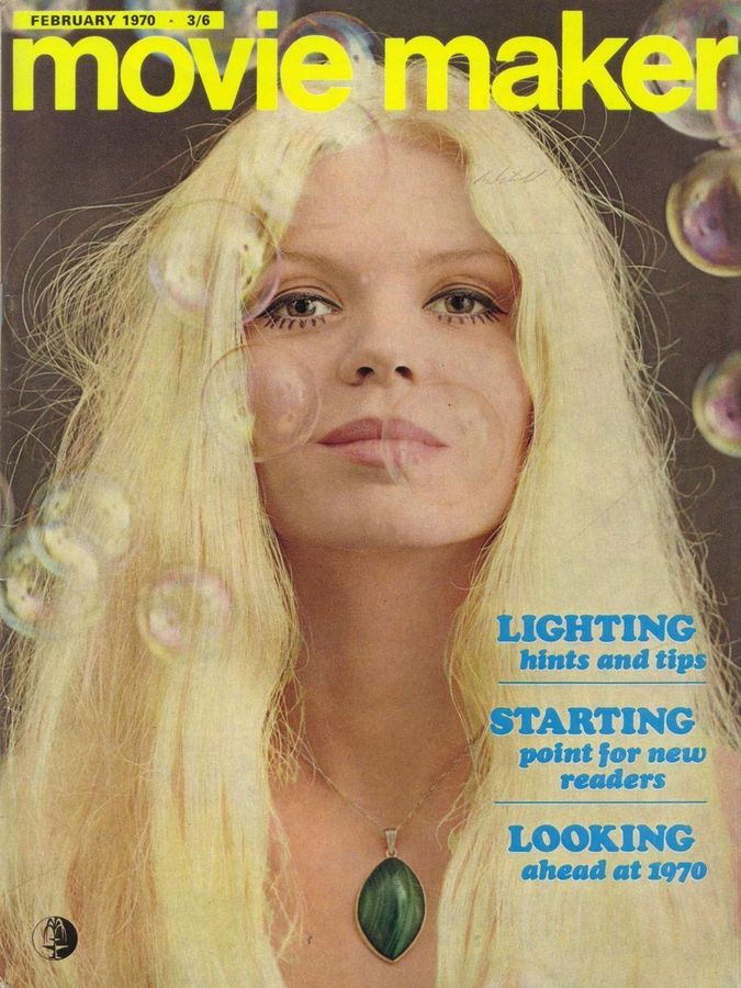 MOVIE MAKER (UK) magazine side cover February 1970