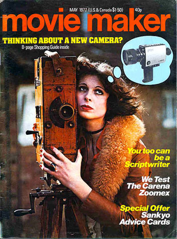 MOVIE MAKER (UK) magazine side cover May 1977