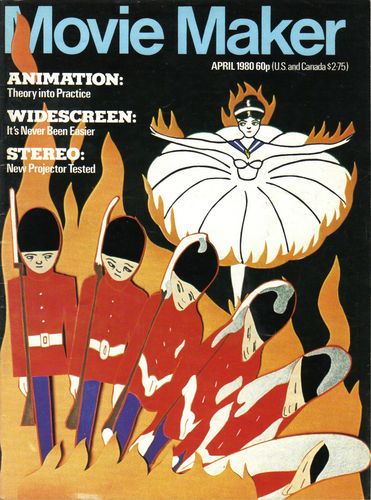 MOVIE MAKER (UK) magazine side cover April 1980