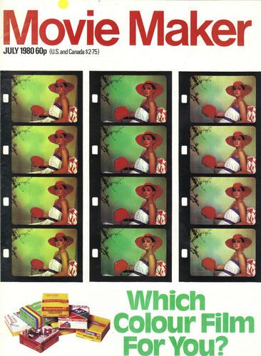 MOVIE MAKER (UK) magazine side cover July 1980