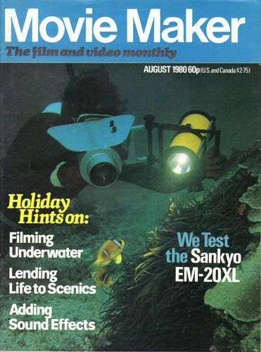 MOVIE MAKER (UK) magazine side cover August 1980