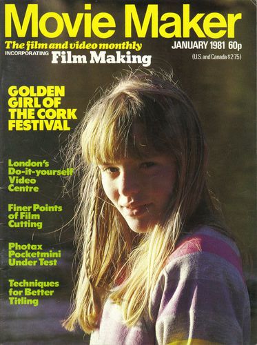 MOVIE MAKER (UK) magazine side cover January 1981