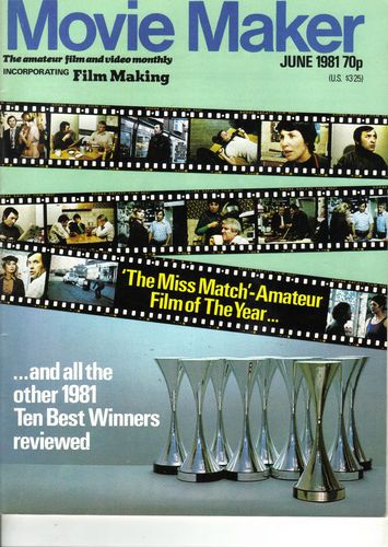 MOVIE MAKER (UK) magazine side cover June 1981