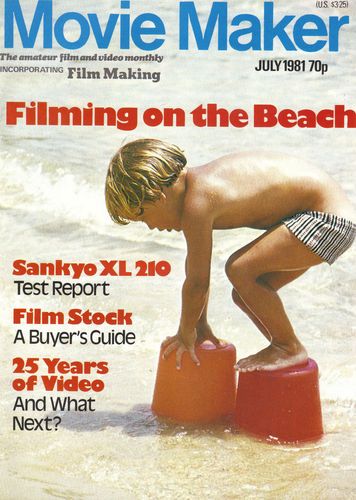 MOVIE MAKER (UK) magazine side cover July 1981
