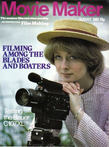 MOVIE MAKER (UK) magazine side cover August 1981