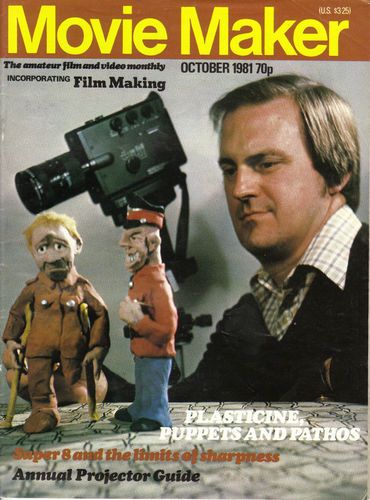 MOVIE MAKER (UK) magazine side cover October 1981
