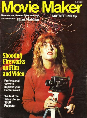 MOVIE MAKER (UK) magazine side cover November 1981