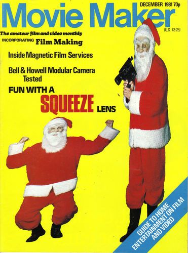 MOVIE MAKER (UK) magazine side cover December 1981
