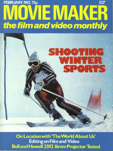 MOVIE MAKER (UK) magazine side cover February 1982