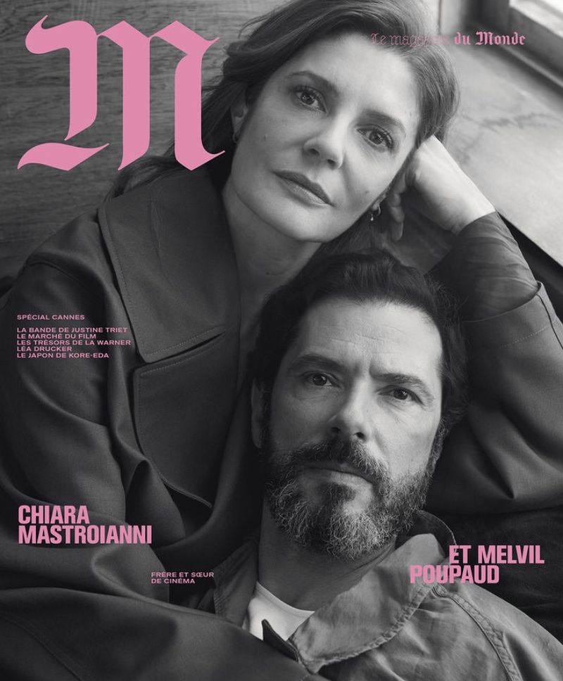M LE MAGAZINE DU MONDE magazine side cover  May 2023
