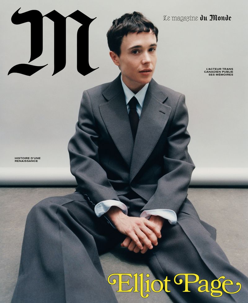 M LE MAGAZINE DU MONDE magazine side cover  June 2023