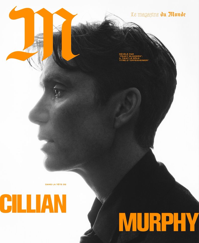 M LE MAGAZINE DU MONDE magazine side cover  July 2023
