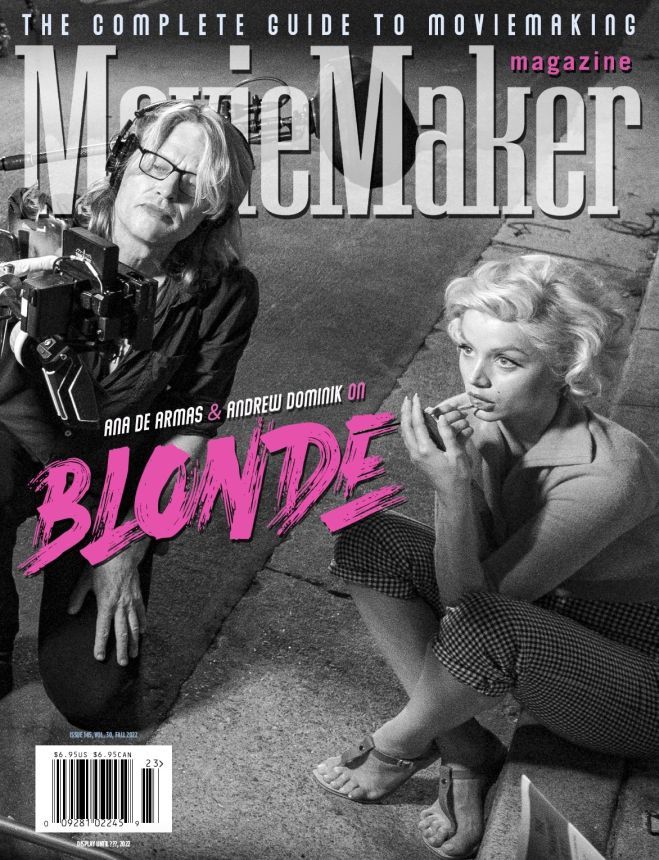 MOVIE MAKER magazine side cover Issue 145 Fall 2022
