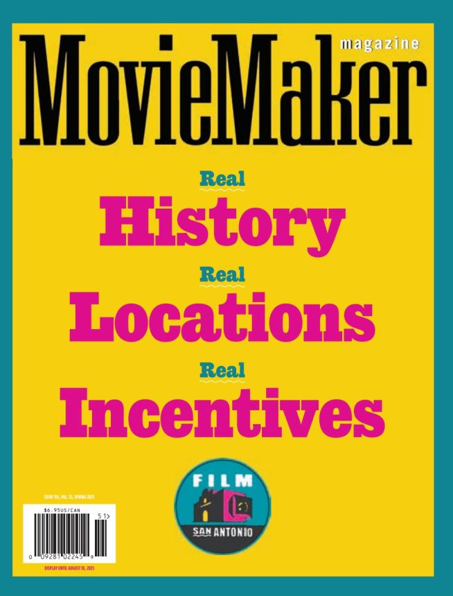 MOVIE MAKER magazine side cover Issue 155 Spring 2025