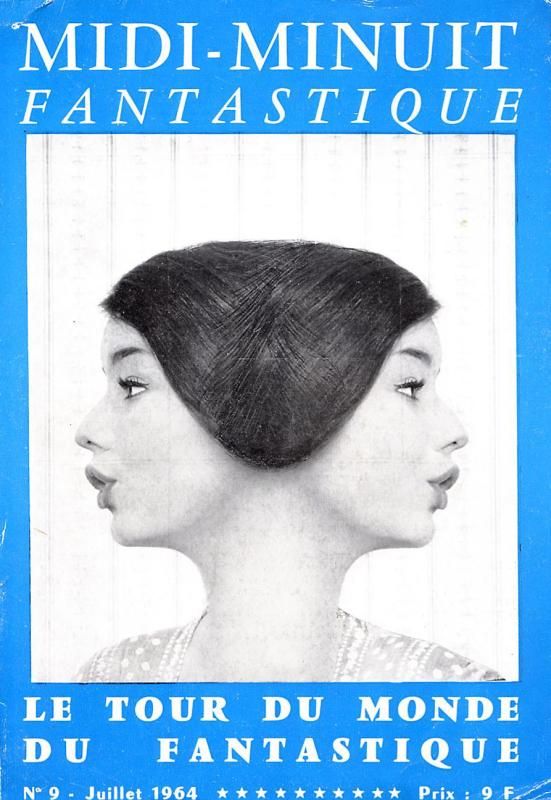 MIDI-MINUIT FANTASTIQUE magazine side cover Issue 9 July-November 1964