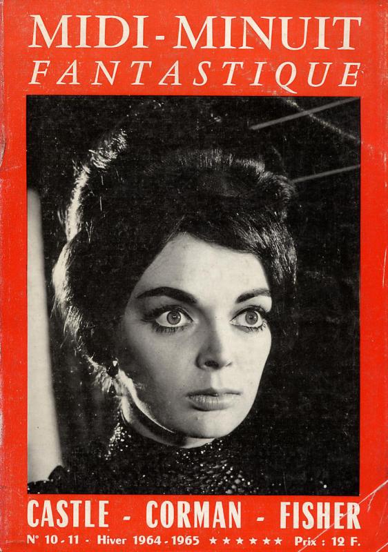 MIDI-MINUIT FANTASTIQUE magazine side cover Issue 10/11 Winter/December 1964