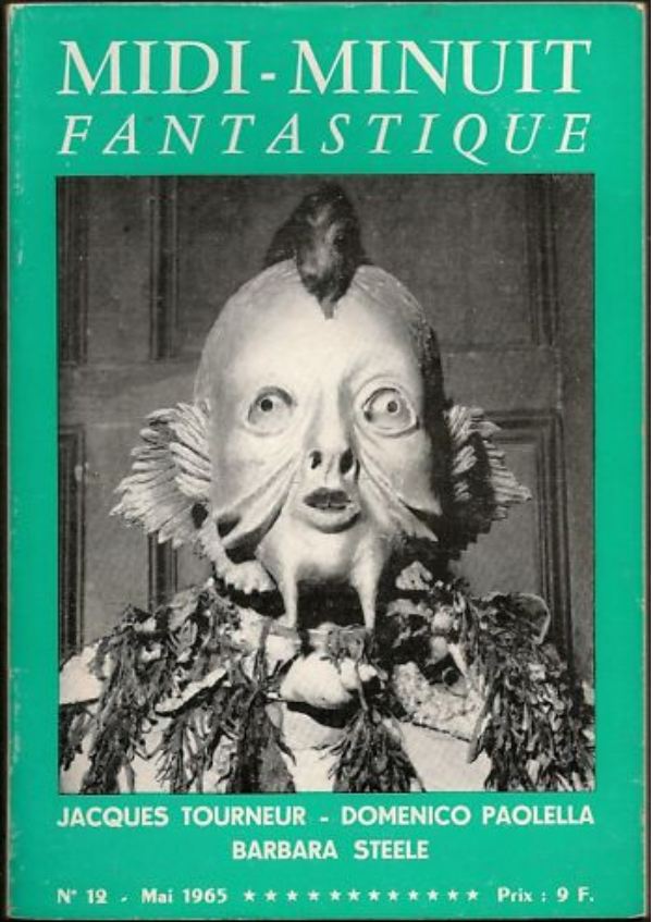 MIDI-MINUIT FANTASTIQUE magazine side cover Issue 12 May-October 1965