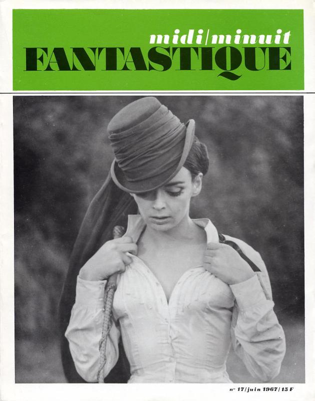 MIDI-MINUIT FANTASTIQUE magazine side cover Issue 17 June-November 1967