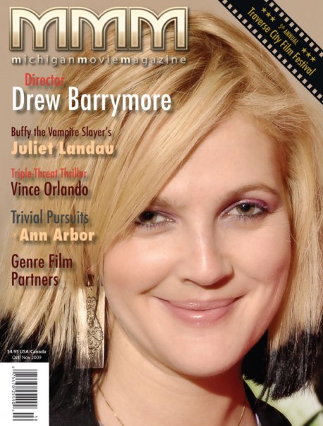 MICHIGAN MOVIE MAGAZINE magazine side cover Issue 2 October/November 2009