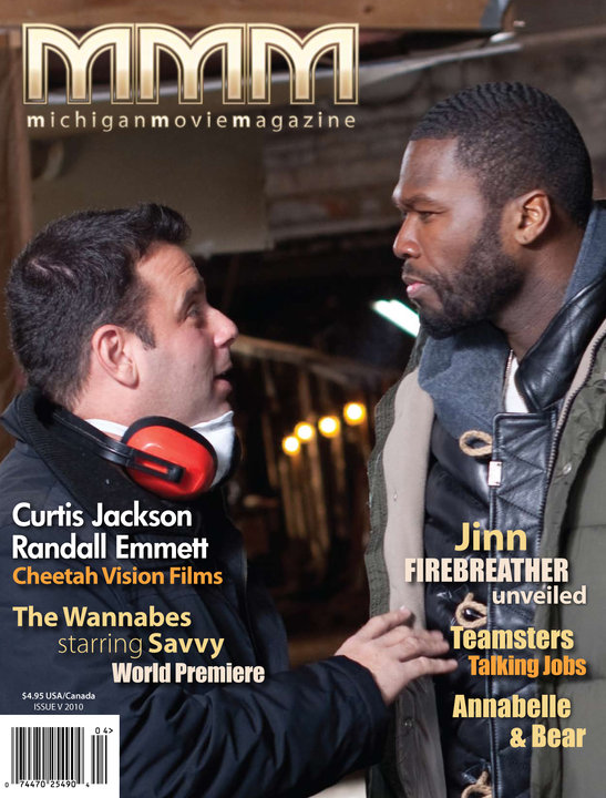 MICHIGAN MOVIE MAGAZINE magazine side cover Issue 5 April/May 2010