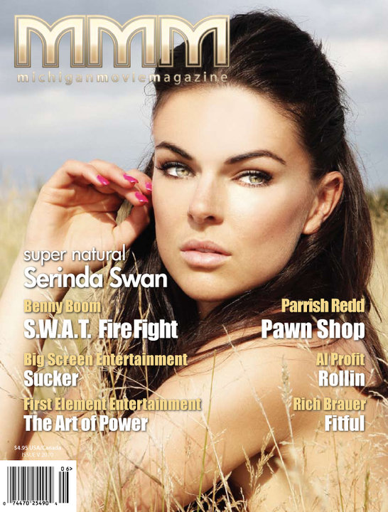 MICHIGAN MOVIE MAGAZINE magazine side cover Issue 6 July/August/September 2010