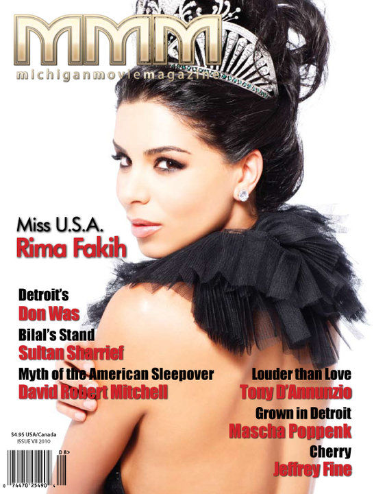 MICHIGAN MOVIE MAGAZINE magazine side cover Issue 7 October/November 2010
