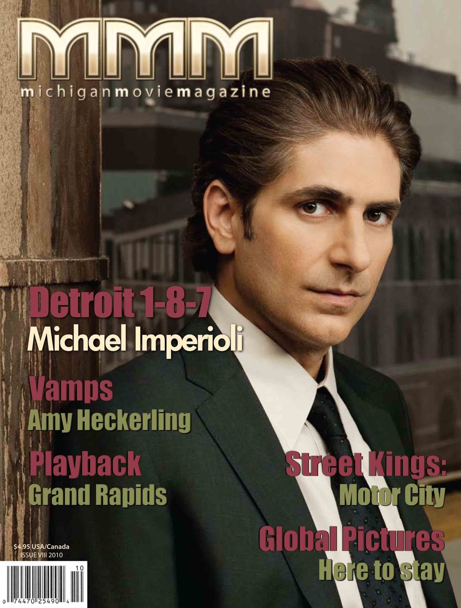 MICHIGAN MOVIE MAGAZINE magazine side cover Issue 8 Dec./January 2011